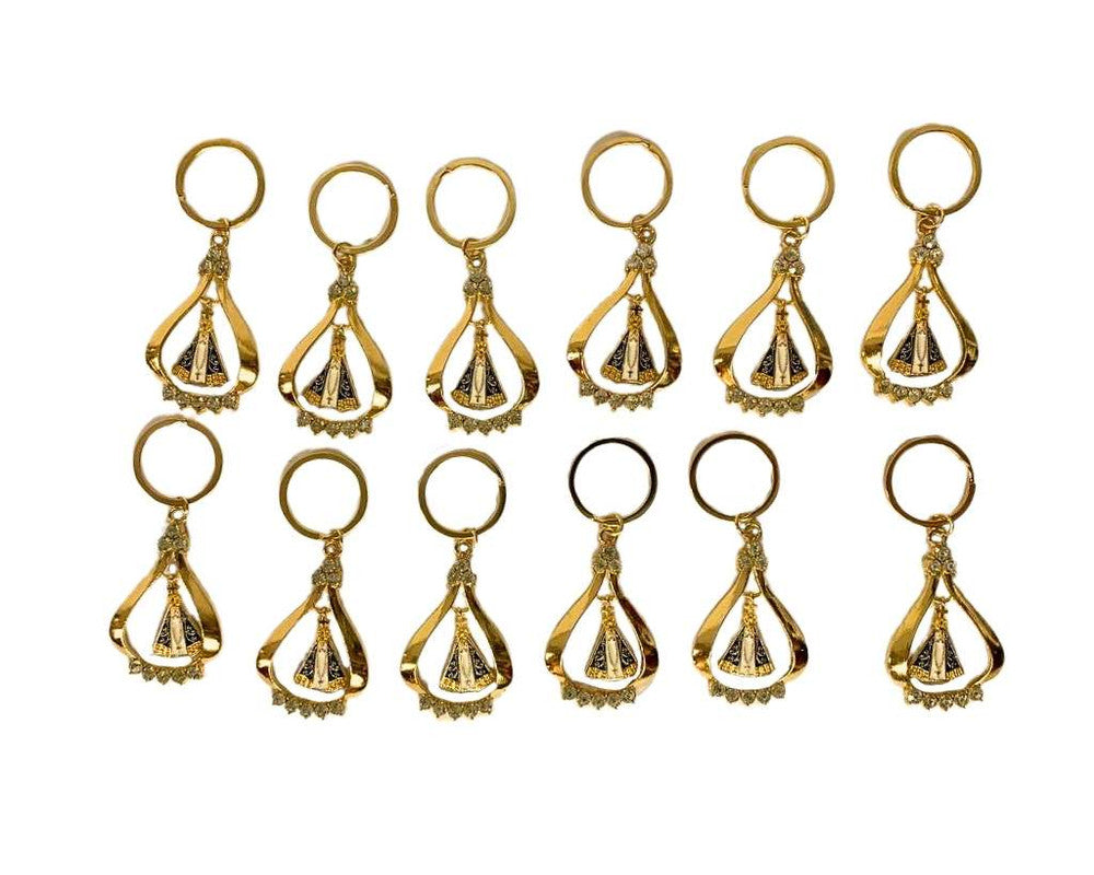 GOLDEN KEYCHAIN BELL APPARITIONS – Set of 12