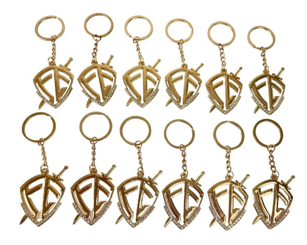 GOLDEN KEYCHAIN FAITH(FE)-Set of 12