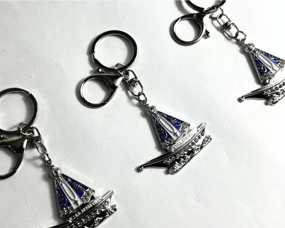 SILVER STAINLESS STEEL BOAT O.LADY APPARITIONS – Set of 12