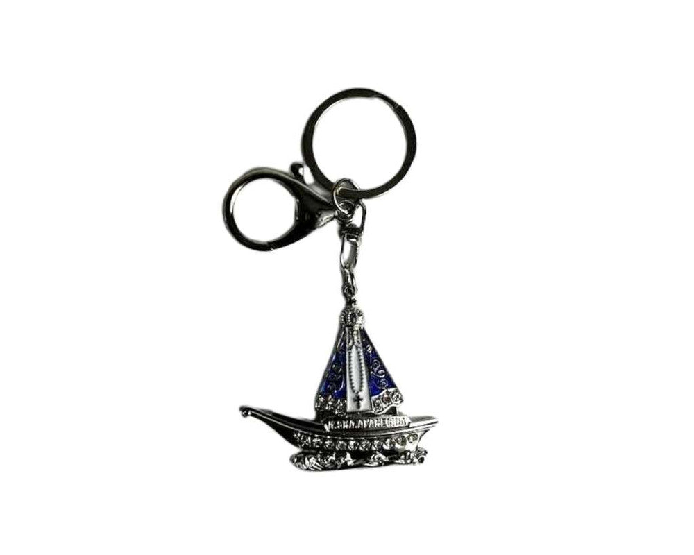 SILVER STAINLESS STEEL BOAT O.LADY APPARITIONS – Set of 12