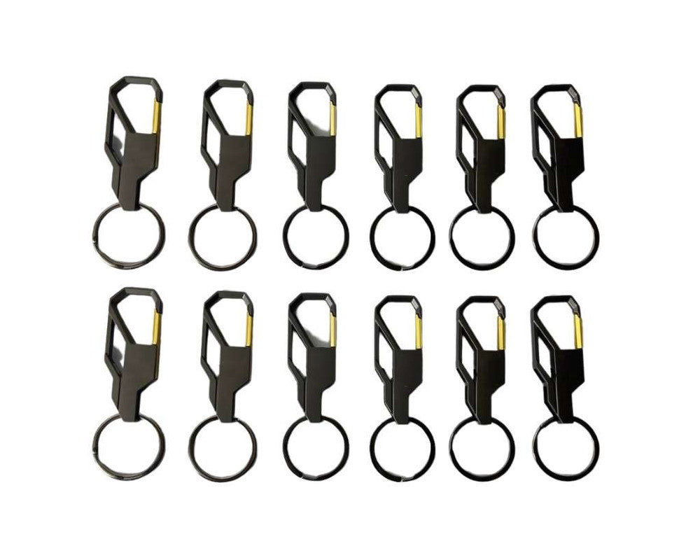 GOLDEN KEYCHAIN STRONG BLACK YELLOW – Set of 12