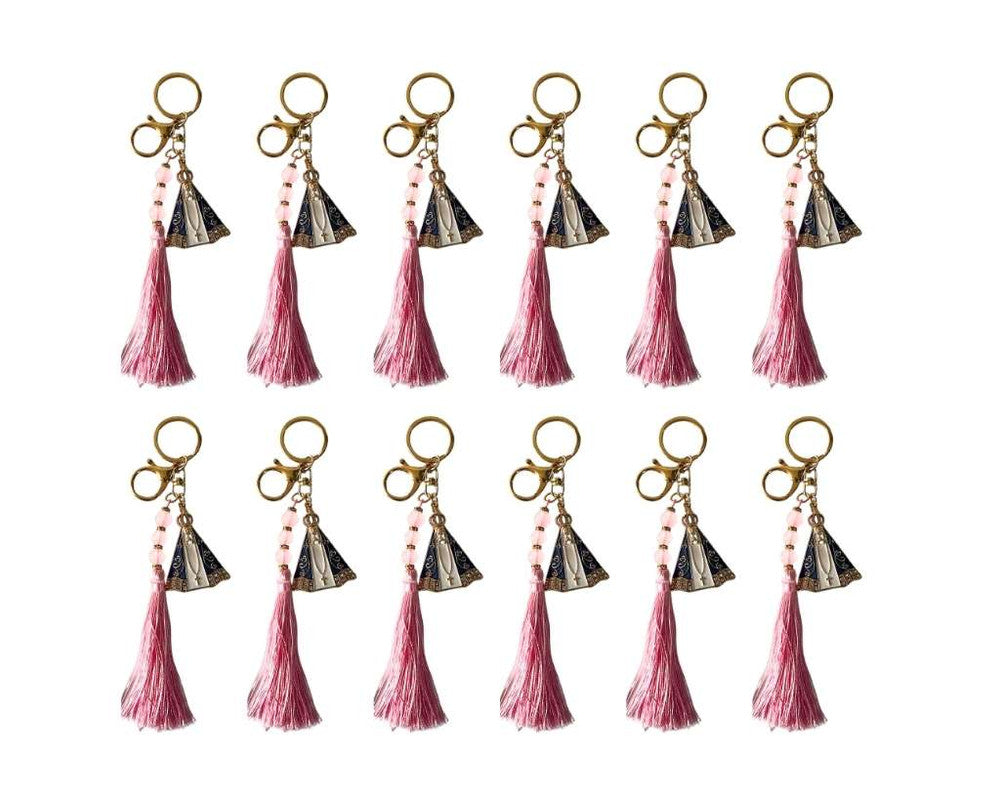 GOLDEN KEYCHAIN O.LADY APPARITIONS PINK – Set of 12 – 12