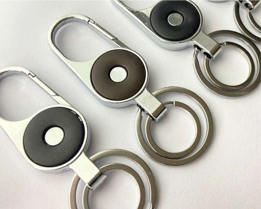 SILVER STAINLESS STEEL CIRCLE DARK – Set of 12
