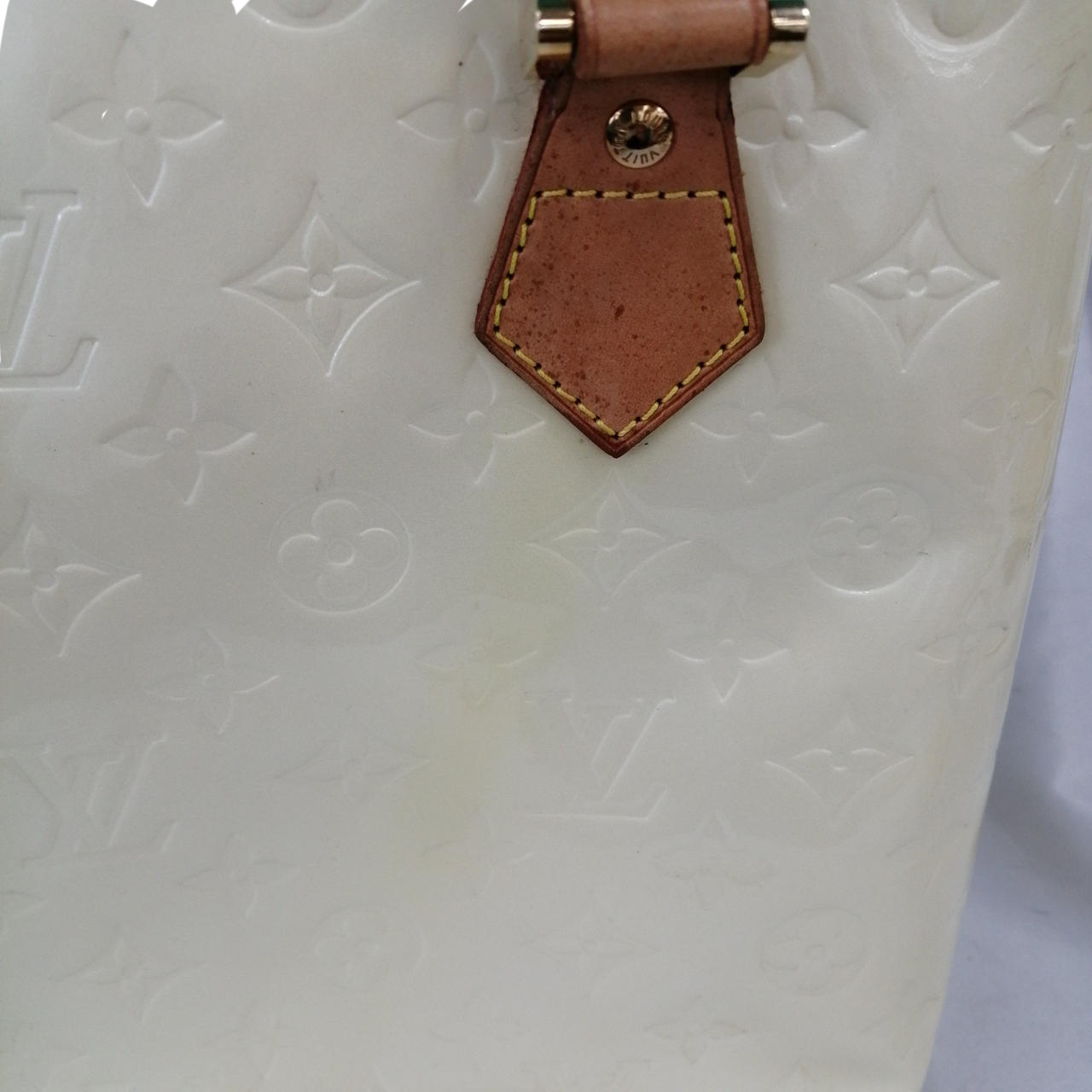 LOUIS VUITTON PERLE MONOGRAM VERNIS LEATHER HOUSTON!