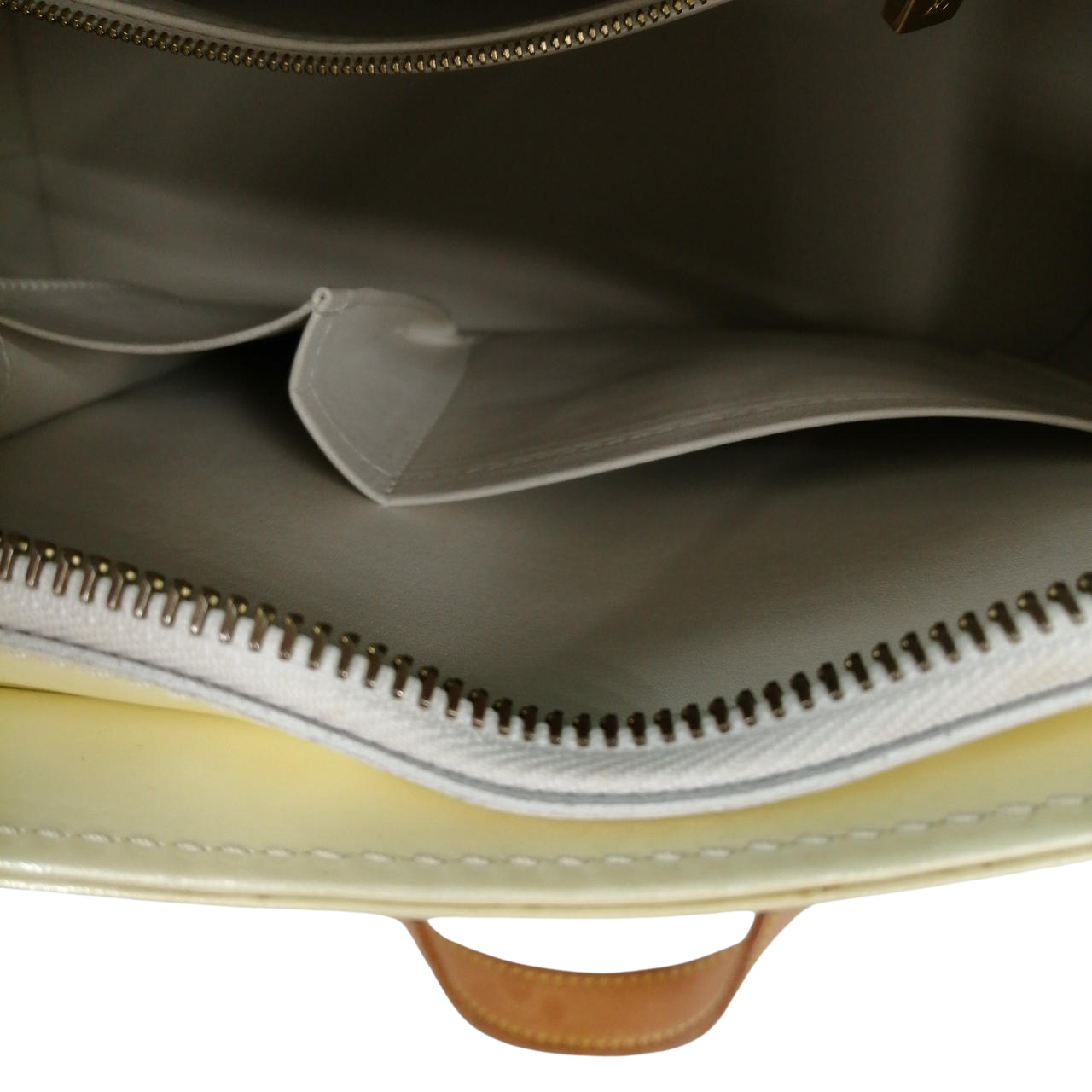 LOUIS VUITTON PERLE MONOGRAM VERNIS LEATHER HOUSTON!